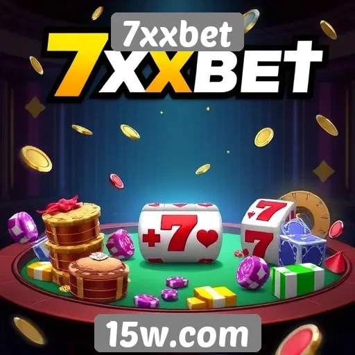 Variedade de jogos disponíveis na 7xxbet